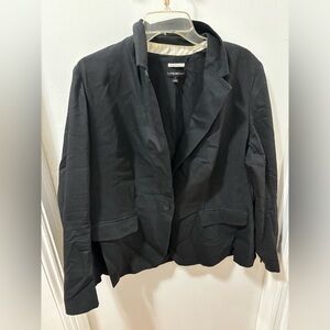 Black blazer plus size
